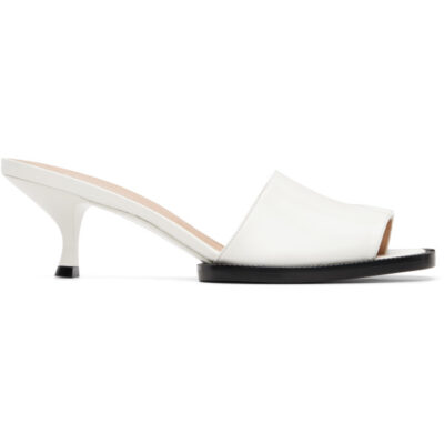 Maison Margiela Black Tabi City Heeled Sandals