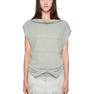 Maison Margiela Gray Twisted Upside-Down T-Shirt