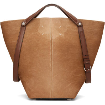 Maison Margiela Tan Dress-Age Medium Tote