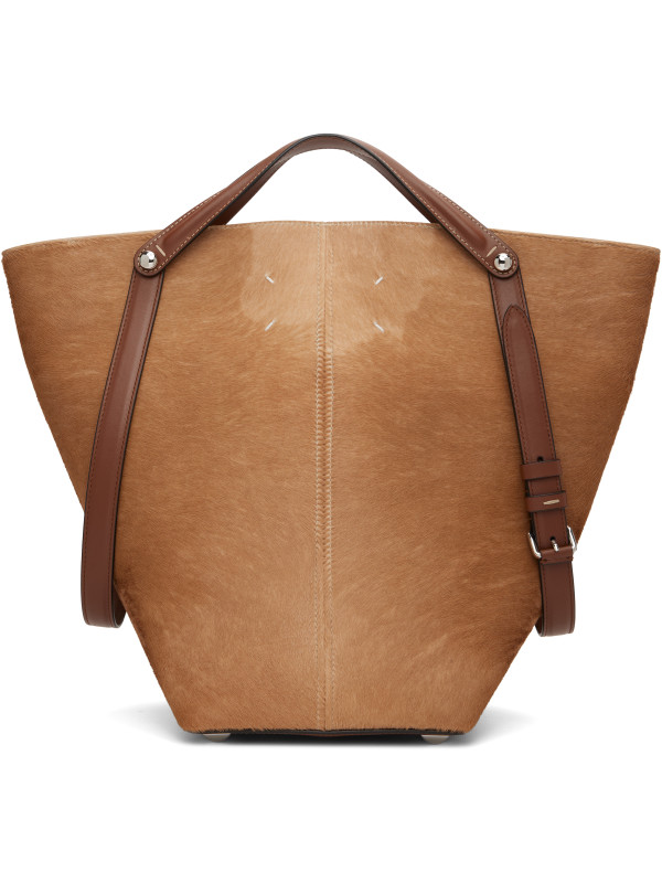 Maison Margiela Tan Dress-Age Medium Tote
