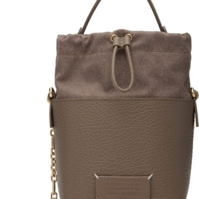 Maison Margiela Taupe 5AC Bucket Small Bag