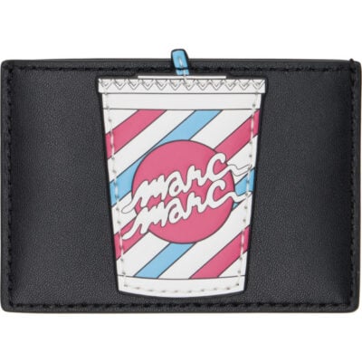 Marc Jacobs Black Soda Card Holder