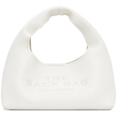 Marc Jacobs White 'The Mini Sack' Tote