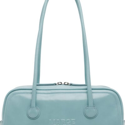 Marge Sherwood Blue Soft Boston EW Bag