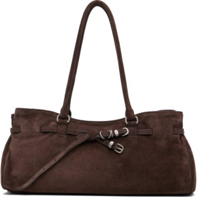 Marge Sherwood Brown Soft Grandma Shoulder Bag