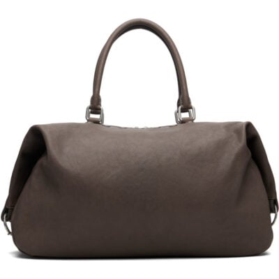 Marge Sherwood Gray Dumpling Stud Bag