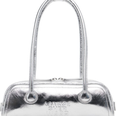 Marge Sherwood Silver Soft Boston EW Mini Bag
