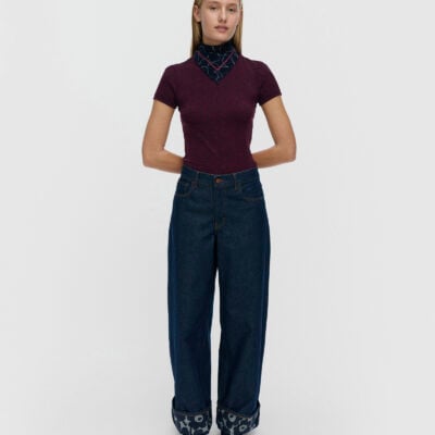 Marimekko Maridenim Loose Mini Unikko Jeans