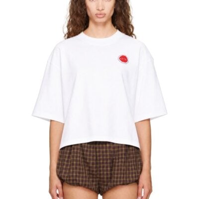 Marni White Cropped T-shirt