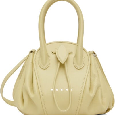 Marni Yellow Small Tulipea Bag