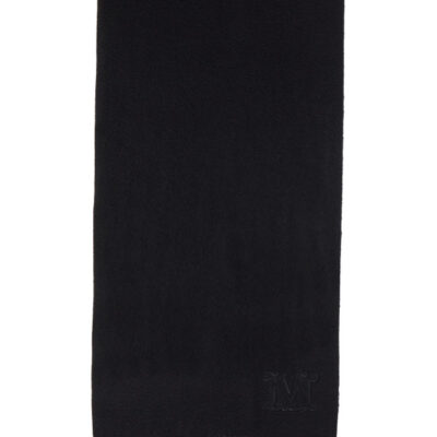 Max Mara Black Dalia Scarf
