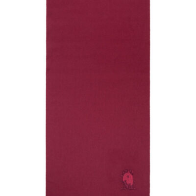 Max Mara Red Dalia Square Stole Scarf