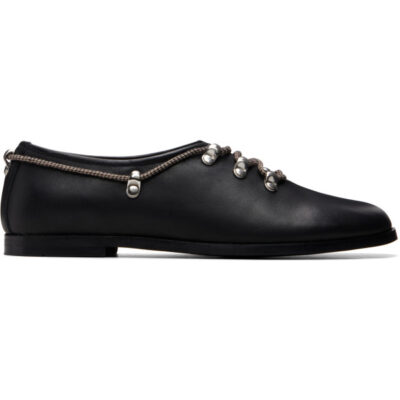 Mfpen Black Alpine Flat Loafers