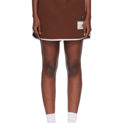 Miharayasuhiro Brown Jogger Shorts