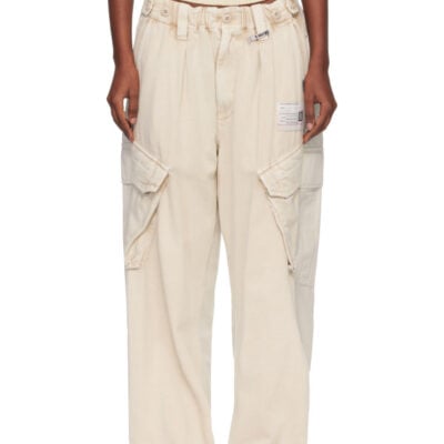 Miharayasuhiro Off-White Front Back Combined Cargo Pants