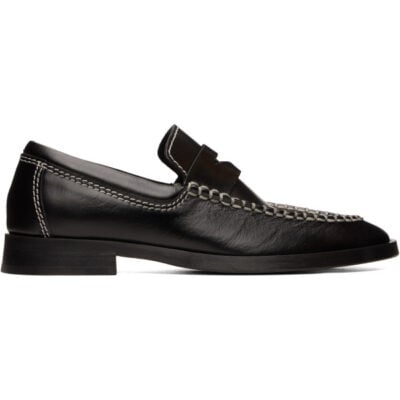 Miista Black Lucan Loafers