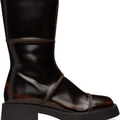 Miista Brown Dahlia Boots
