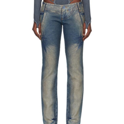 Miss Sixty Blue KNWLS Edition Tie Dye Jeans