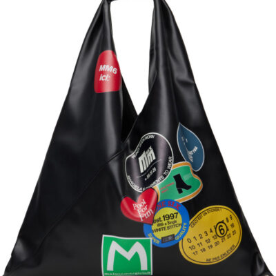 MM6 Maison Margiela Black Classic Medium Tote