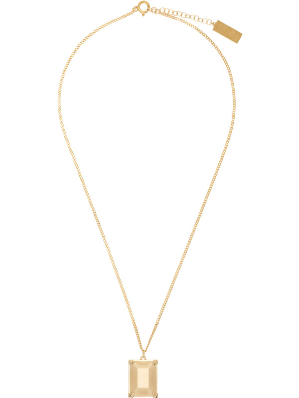 MM6 Maison Margiela Unexisting Stone Necklace