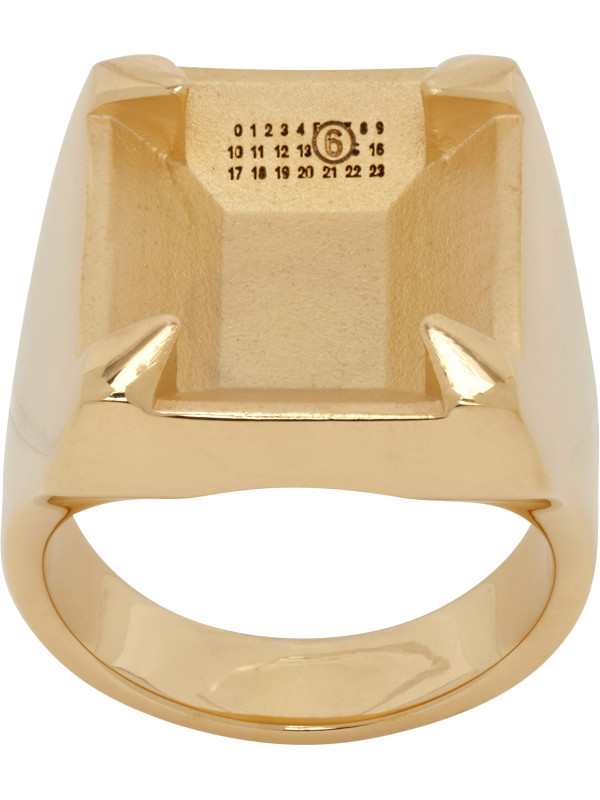 MM6 Maison Margiela Unexisting Stone Ring