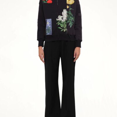 ALEXANDER MCQUEEN Botanical Embroidered Hoodie