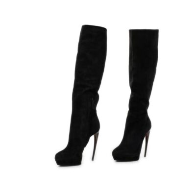 Alexander Mcqueen Suede Boots