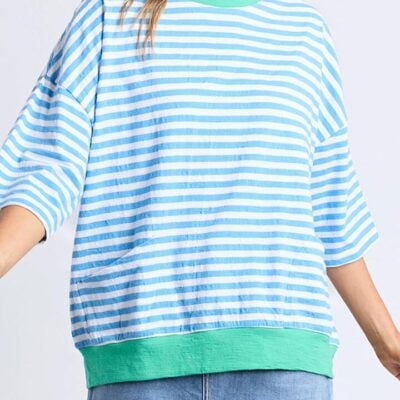 Elm Mazie Stripe Sweat