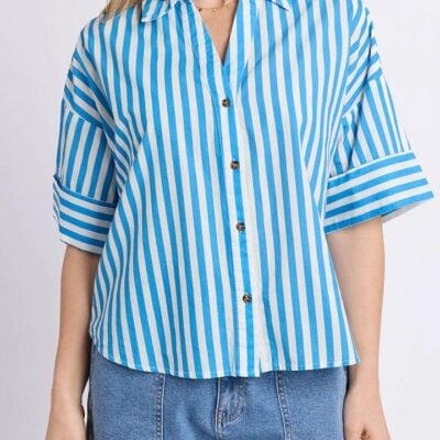 Elm Striped Holiday Shirt