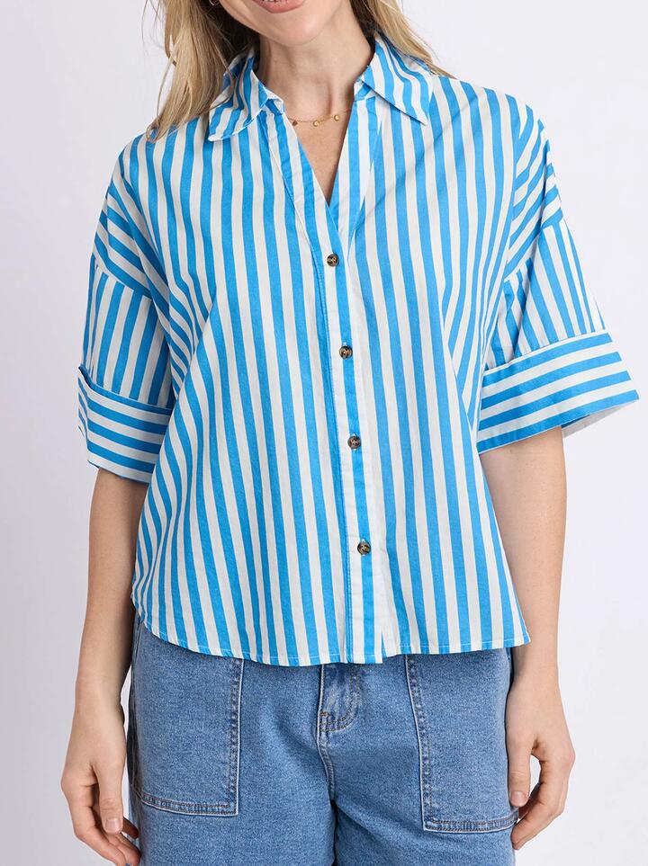 Elm Striped Holiday Shirt