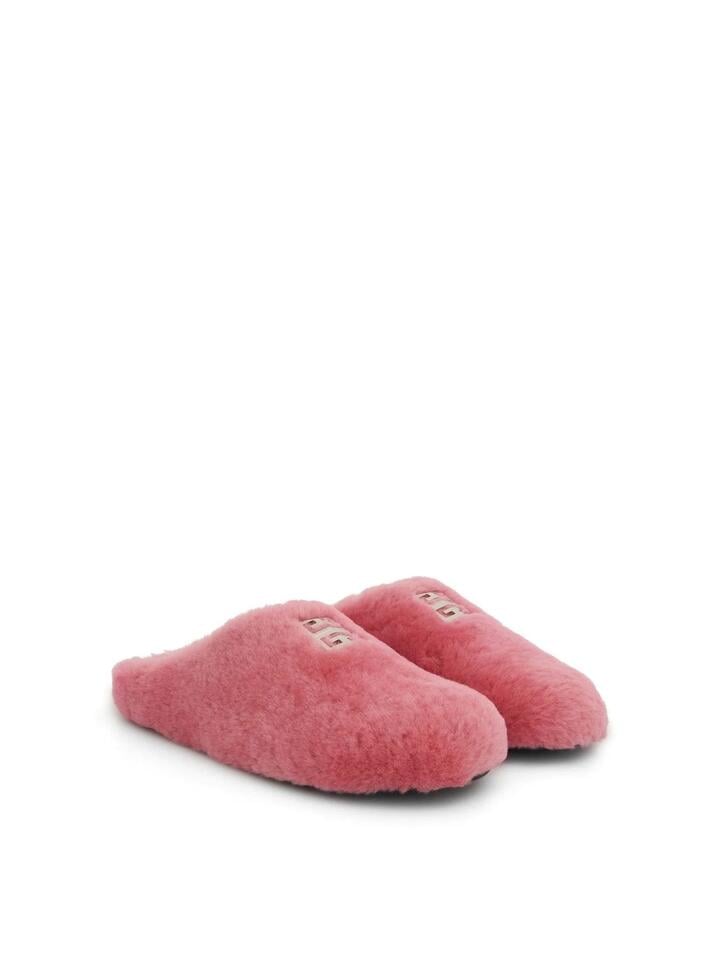 GIVENCHY 4G Shearling Slip On