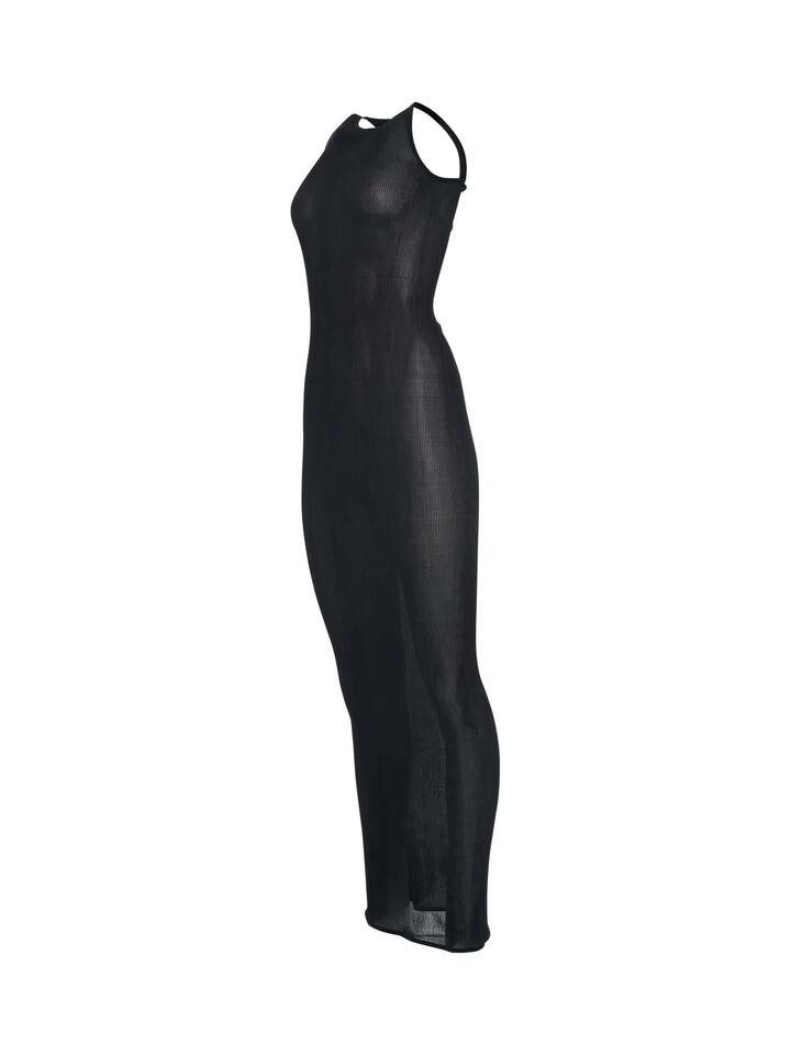 GIVENCHY Halter Long Silk Dress