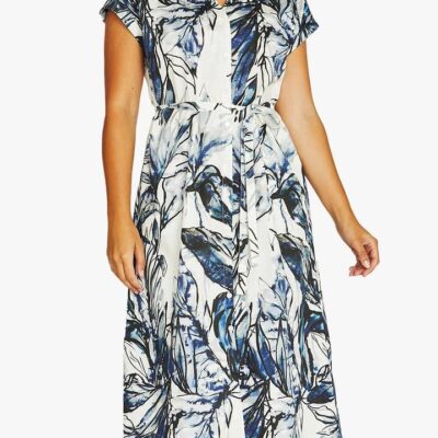 Jump Inky Abstract Dress
