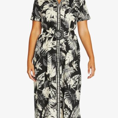 Jump Palm Island Shirt Dress