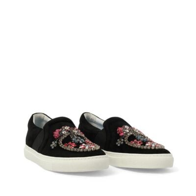 LANVIN Emb Slip On Sneaker