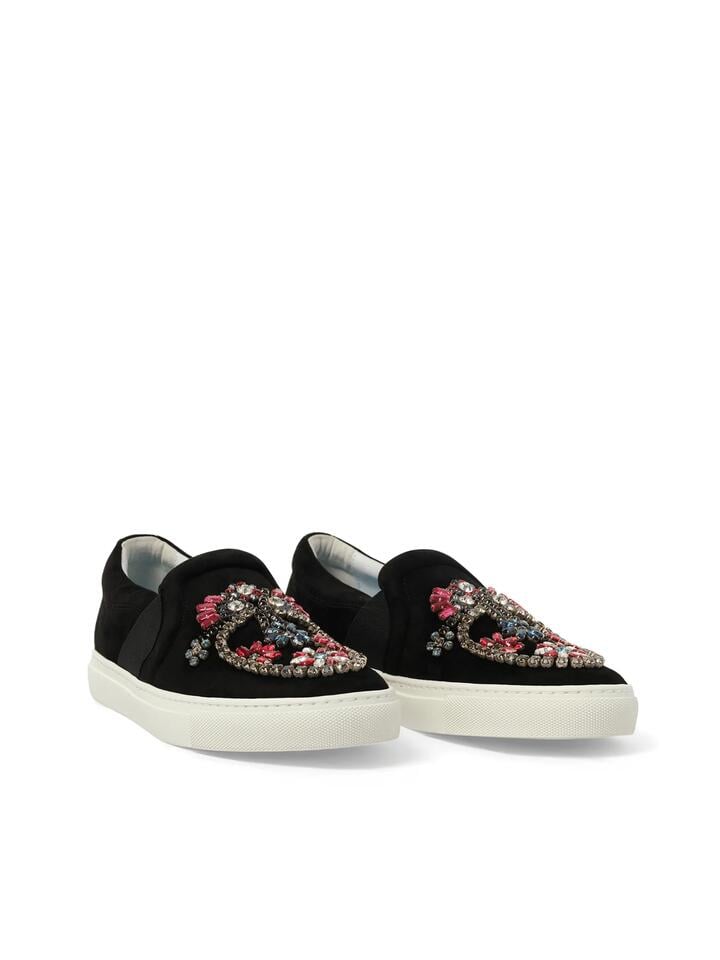 LANVIN Emb Slip On Sneaker