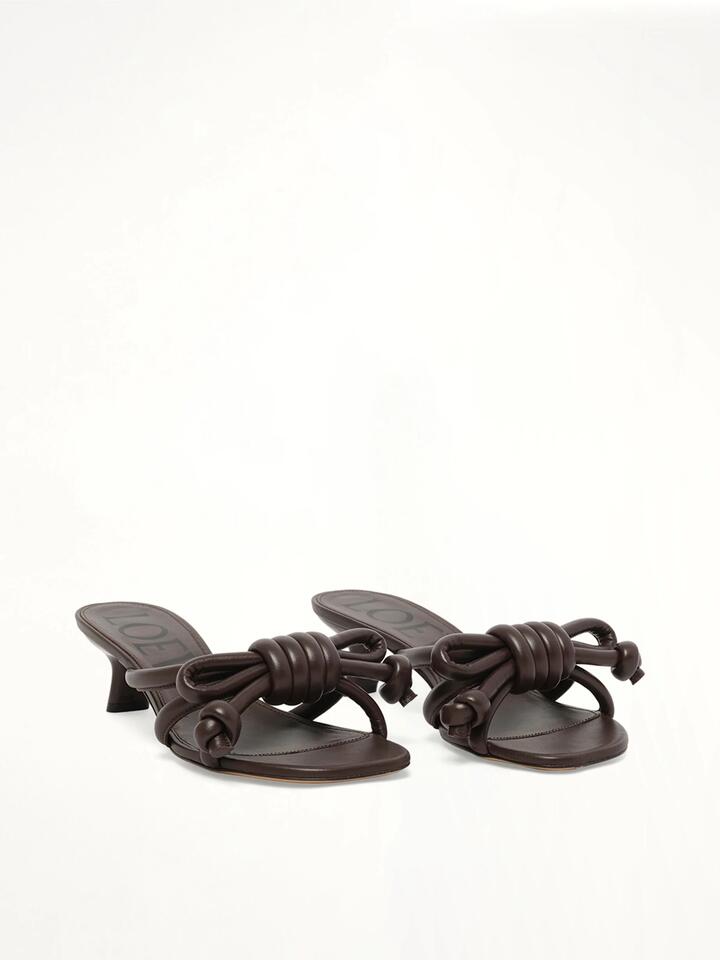 LOEWE Flamenco Knot Sandal 45h