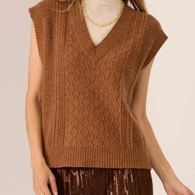 Pol Loren Cable Vest