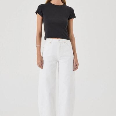 Rollas Gigi Vintage White Barrel Jean