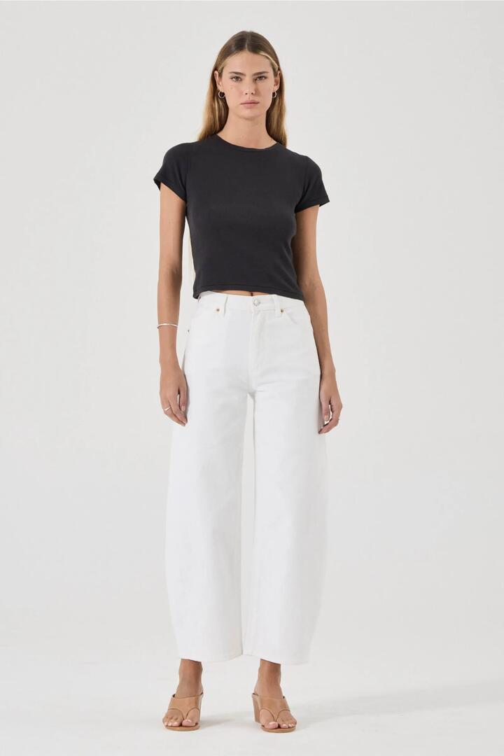 Rollas Gigi Vintage White Barrel Jean