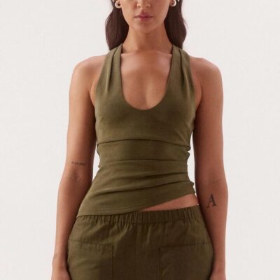 Sovere Lora Deep Khaki Soft Tank