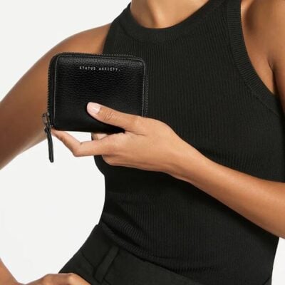 Status Anxiety Wayward Black Wallet