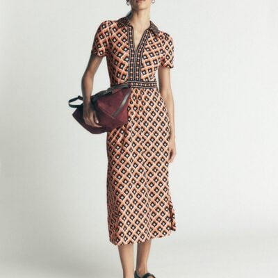 Boden Heidi Jersey Midi Tea Dress