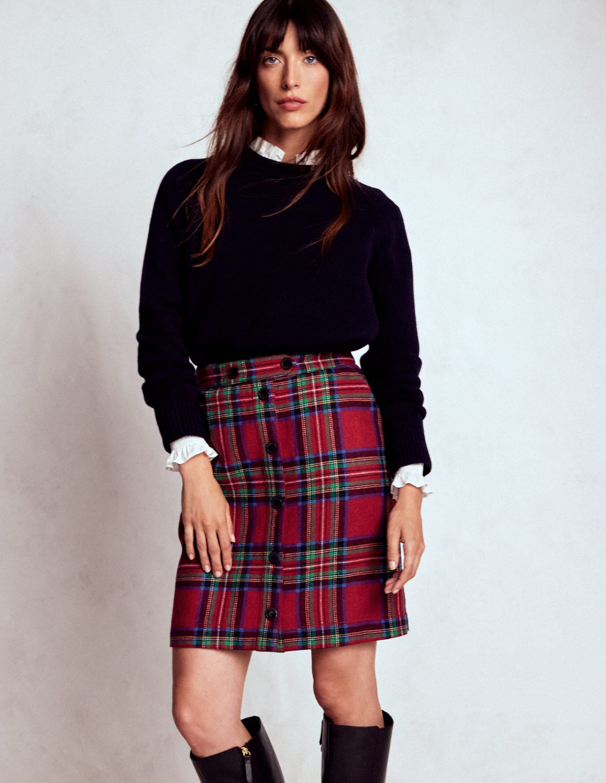 Boden Cecelia Wool Skirt