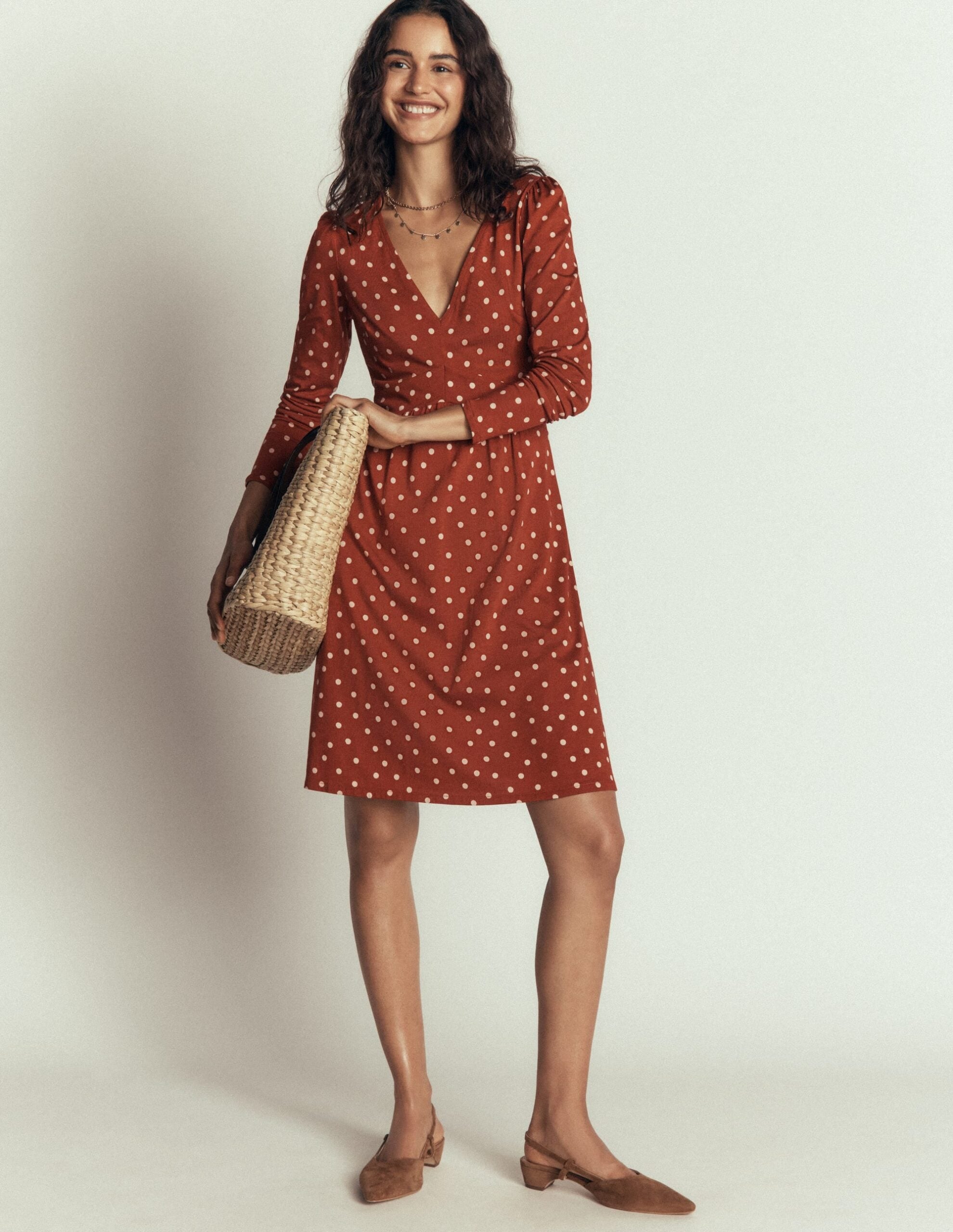 Boden Briony Jersey Short Dress