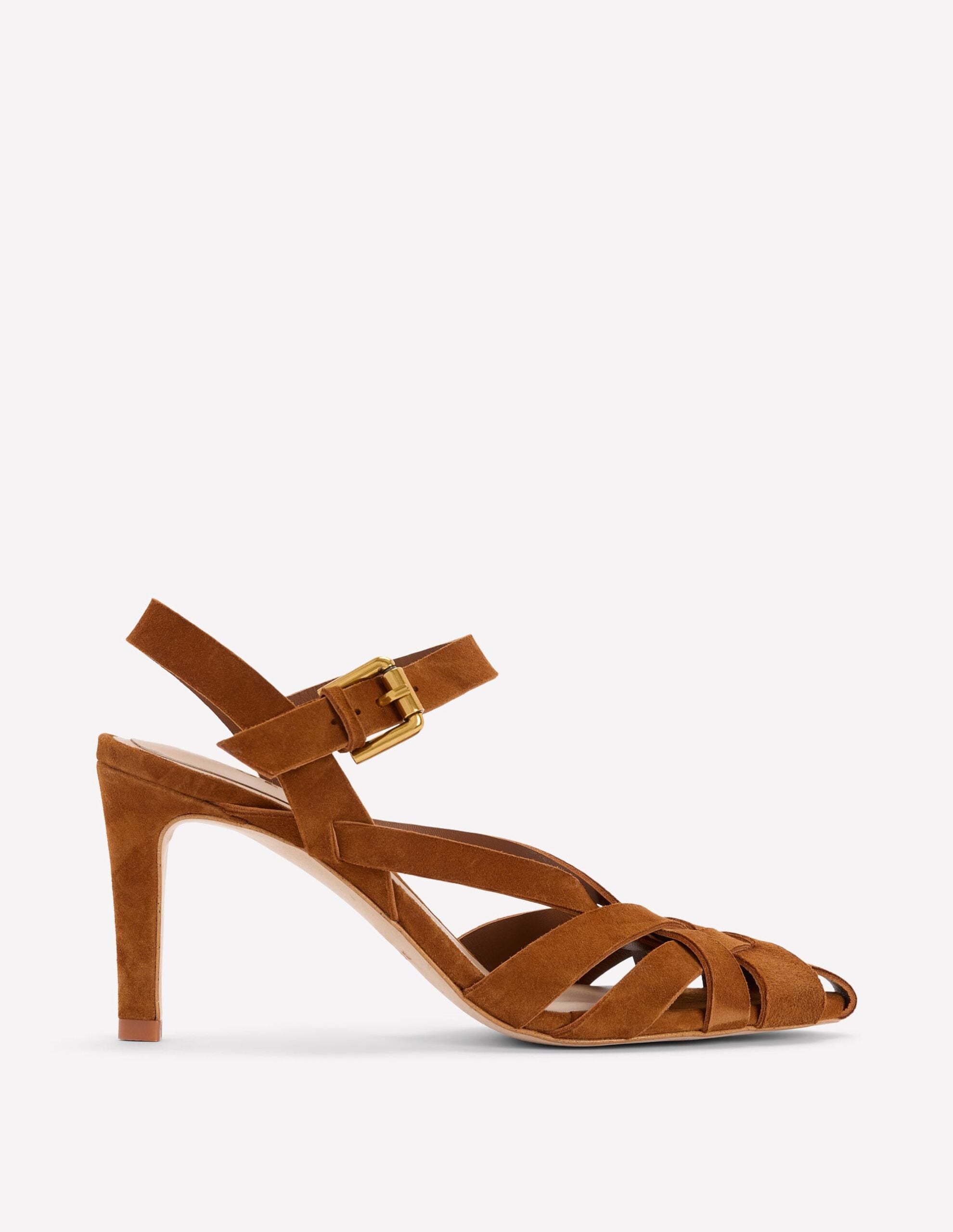 Boden Slotted Strap Heeled Sandals