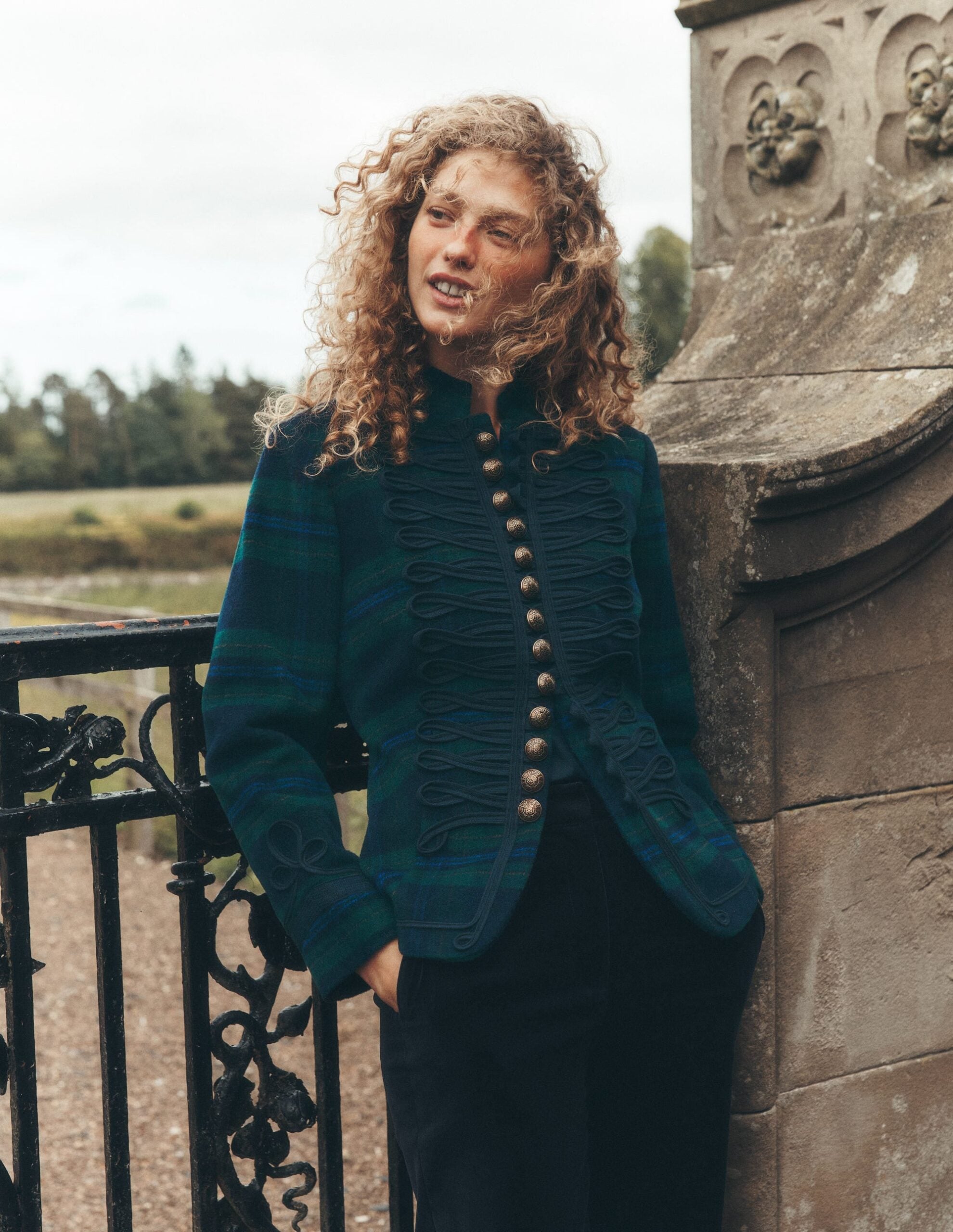 Boden Hereford Military Wool Jacket