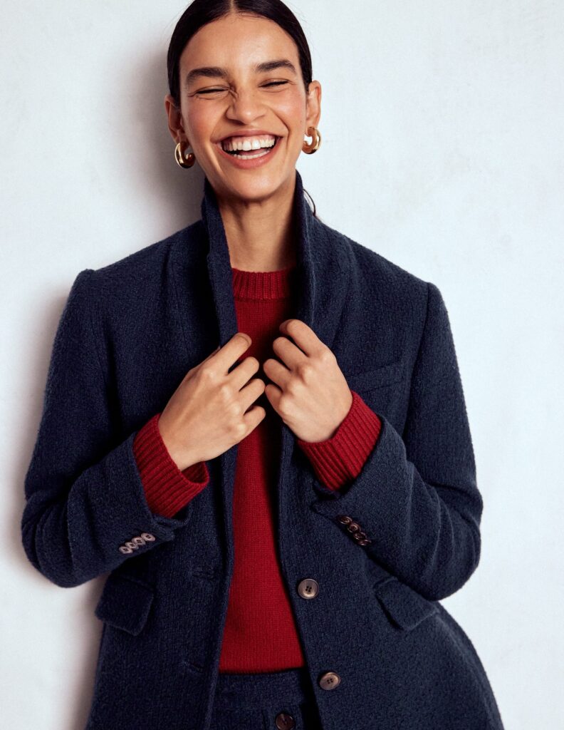 Boden Stamford Texture Blazer