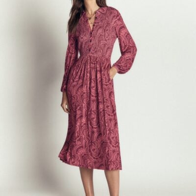 Boden Smocked Jersey Dress