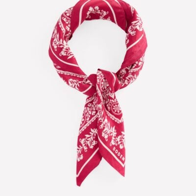 Boden Women's Elisabeth Silk Square Scarf